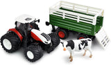 RC Traktor med vogn og ko