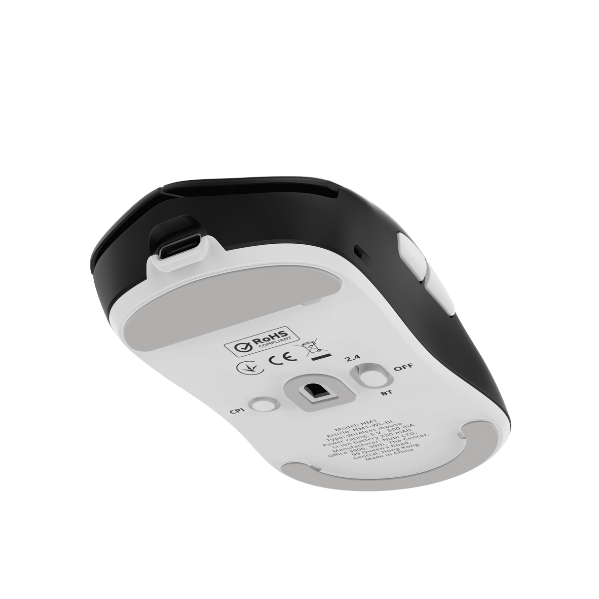 Nubi Mouse NM1 Wireless, Black