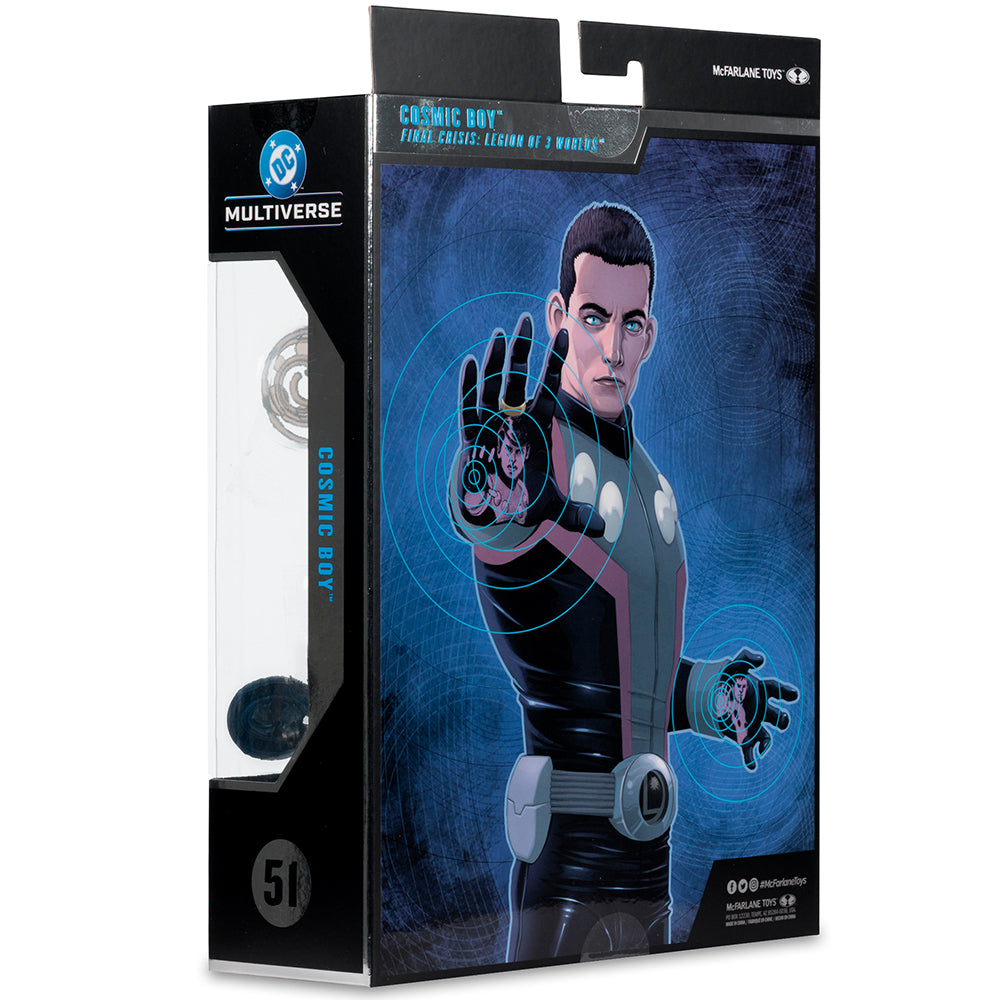 DC Multiverse Cosmic Boy (Final Crisis) 7in Action Figure McFarlane Collector Edition #51 Collector Edition  (Final Crisis) [Chase]