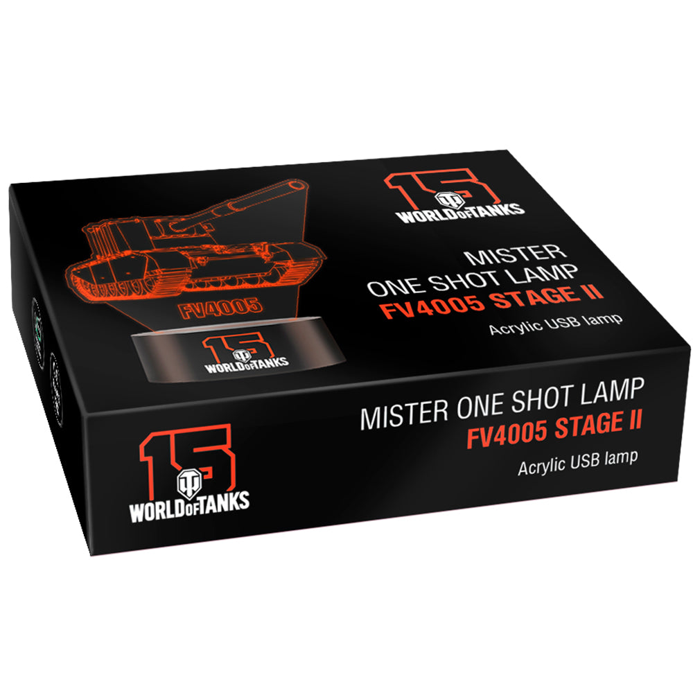 World of Tanks 15 Anniversary Acrylic Lamp