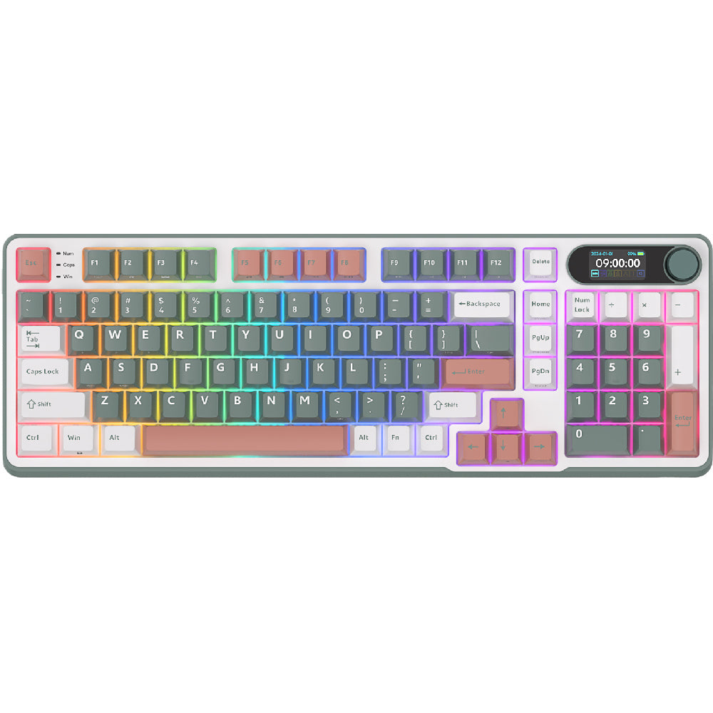 Royal Kludge S98 TFT Tactile 98K Camping - RGB ANSI (ENG) wireless
