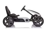 Mercedes-Benz Gokart med pedaler og gummidæk