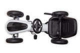 Mercedes-Benz Gokart med pedaler og gummidæk