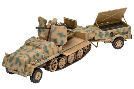sWs with 3.7cm Flak 43 & Ammunition Trailer