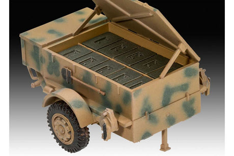 sWs with 3.7cm Flak 43 & Ammunition Trailer