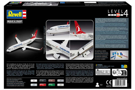 Boeing 737-800 \'Turkish Airlines\' 1:144