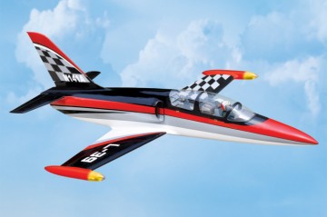 L-39 Albatros 1450mm EDF (90mm) Red/Black