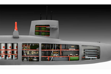 S.S.B. Abraham Lincoln with Interior 1:253
