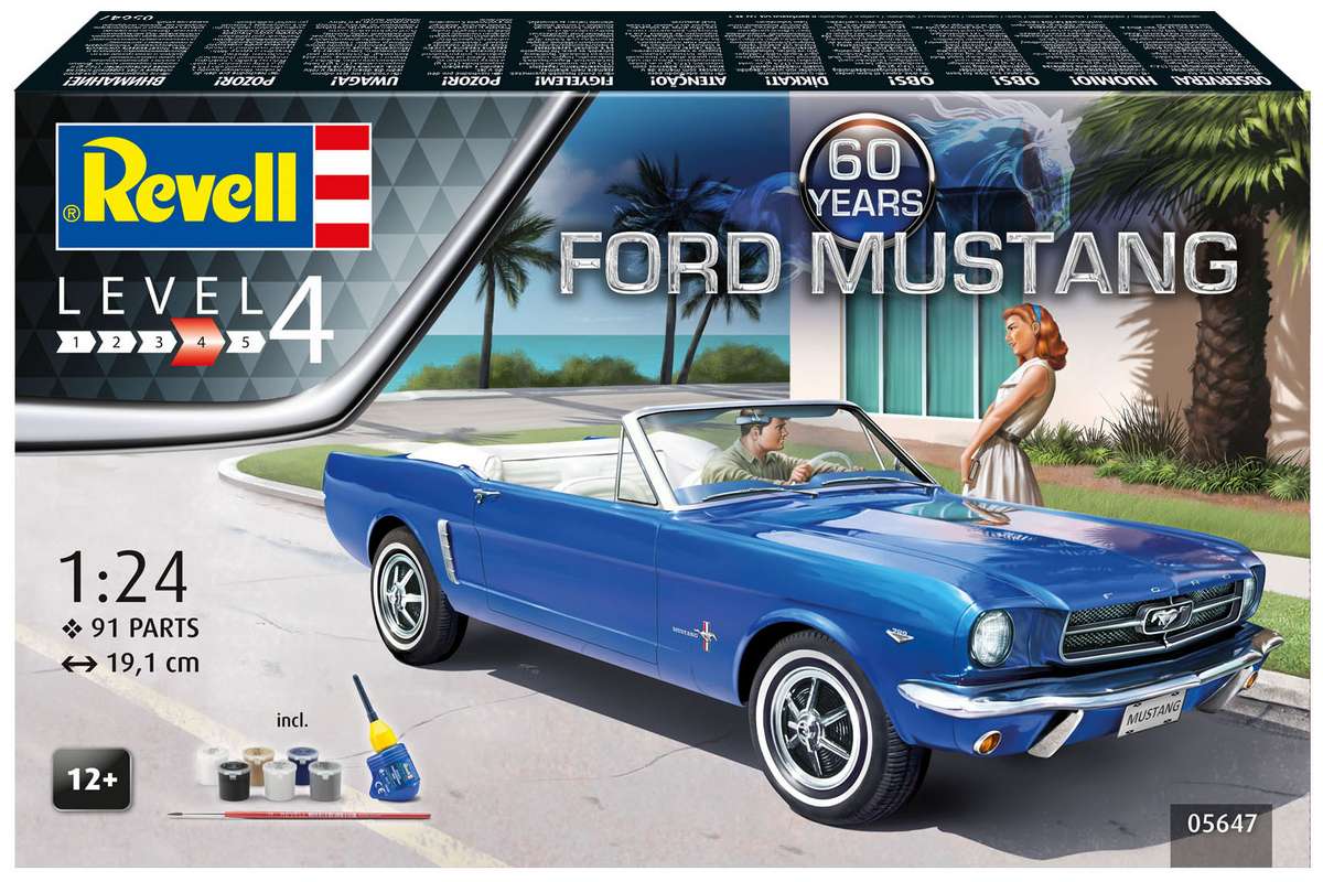 Gift Set \'60th Anniversary Ford Mustang\' 1:24