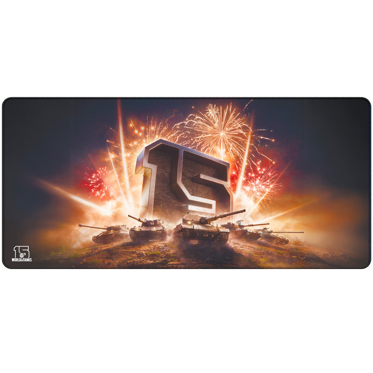 World of Tanks 15 Anniversary Mousepad, XL