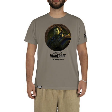 World of Warcraft The War Within Thrall tshirt, color: stone, size: XL