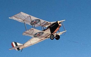Curtiss Jenny Kite 1524mm Wood Kit