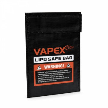 LiPo Safe-bag / LiPo-pose - medium (23 x 18 cm) - Sort