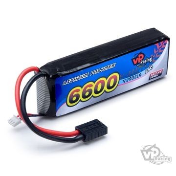 Li-Po Battery 2S 7,4V 6600mAh 25C TRX-connector