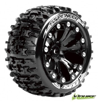 Tire & Wheel ST-PIONEER 2,8 Black 0-Offset (2 pcs.)