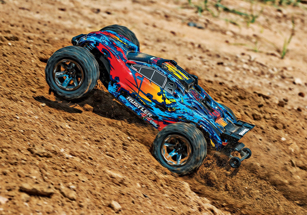 Rustler 4x4 VXL 1/10 RTR TQi TSM 67076-4