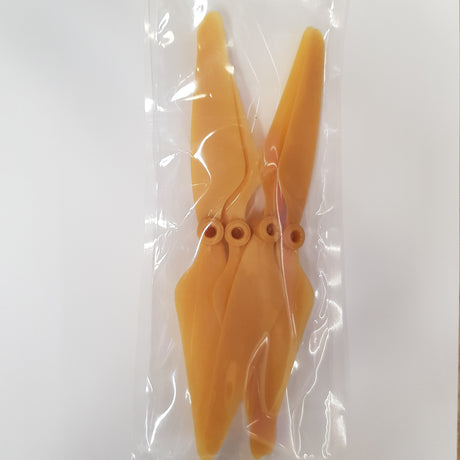 H501S-38 - Propeller A 2pcs +  Propeller B 2 pcs, yellow.