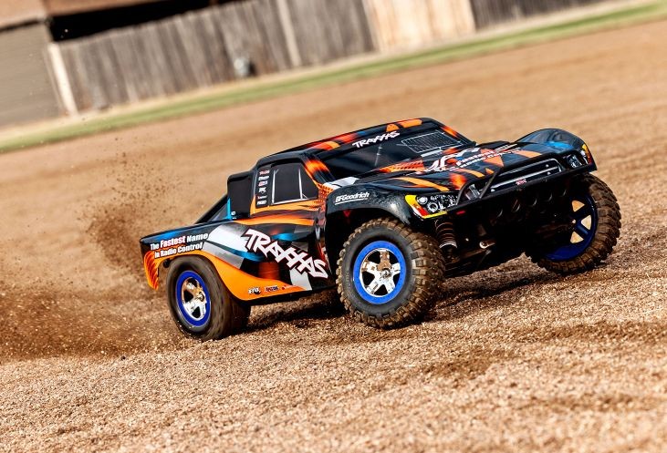 Slash 2WD 1/10 RTR TQ Blue Clipless USB - With Battery/Charger