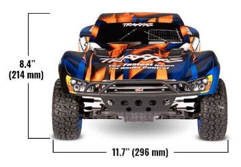 Slash 2WD 1/10 RTR TQ Blue Clipless USB - With Battery/Charger
