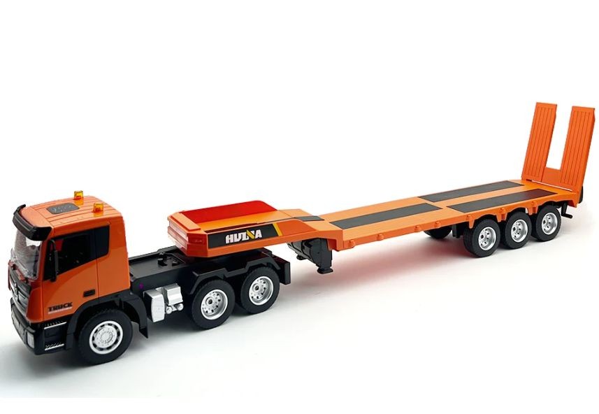 Fjernstyret ladtruck inkl gravemaskine 2-i-1