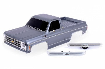 Traxxas 9212-SLVR Body Chevrolet K10 (1979) Complete Silver