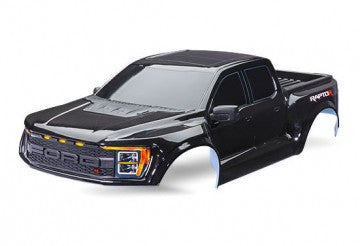 Traxxas 10112-BLK Body Ford Raptor R Complete Black