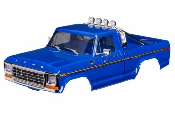 Traxxas 9812-BLUE Body TRX-4M Ford F-150 Blue Complete (Clipless)