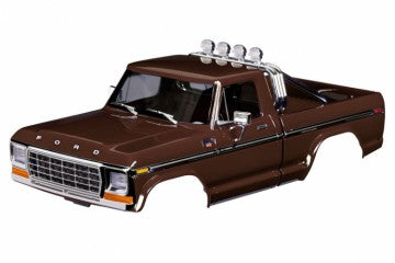 Traxxas 9812-BRWN Body TRX-4M Ford F-150 Brown Complete (Clipless)