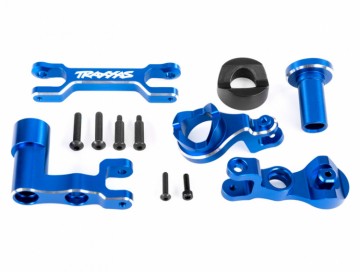 Traxxas 7843-BLUE Steering Bellcranks Set Alu Blue XRT
