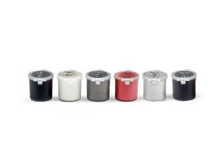 Sports Car set aqua color acrylic 6x5ml