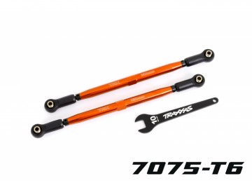 Traxxas 7897-ORNG Toe Links Front Alu Orange (2) X-Maxx WideMaxx, XRT
