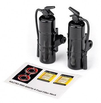 Traxxas 8422-BLK Fire Extinguisher Black (2) UDR, TRX-4
