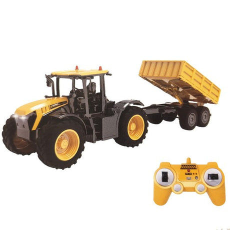 JCB Fastrac 4220 traktor med tipvogn