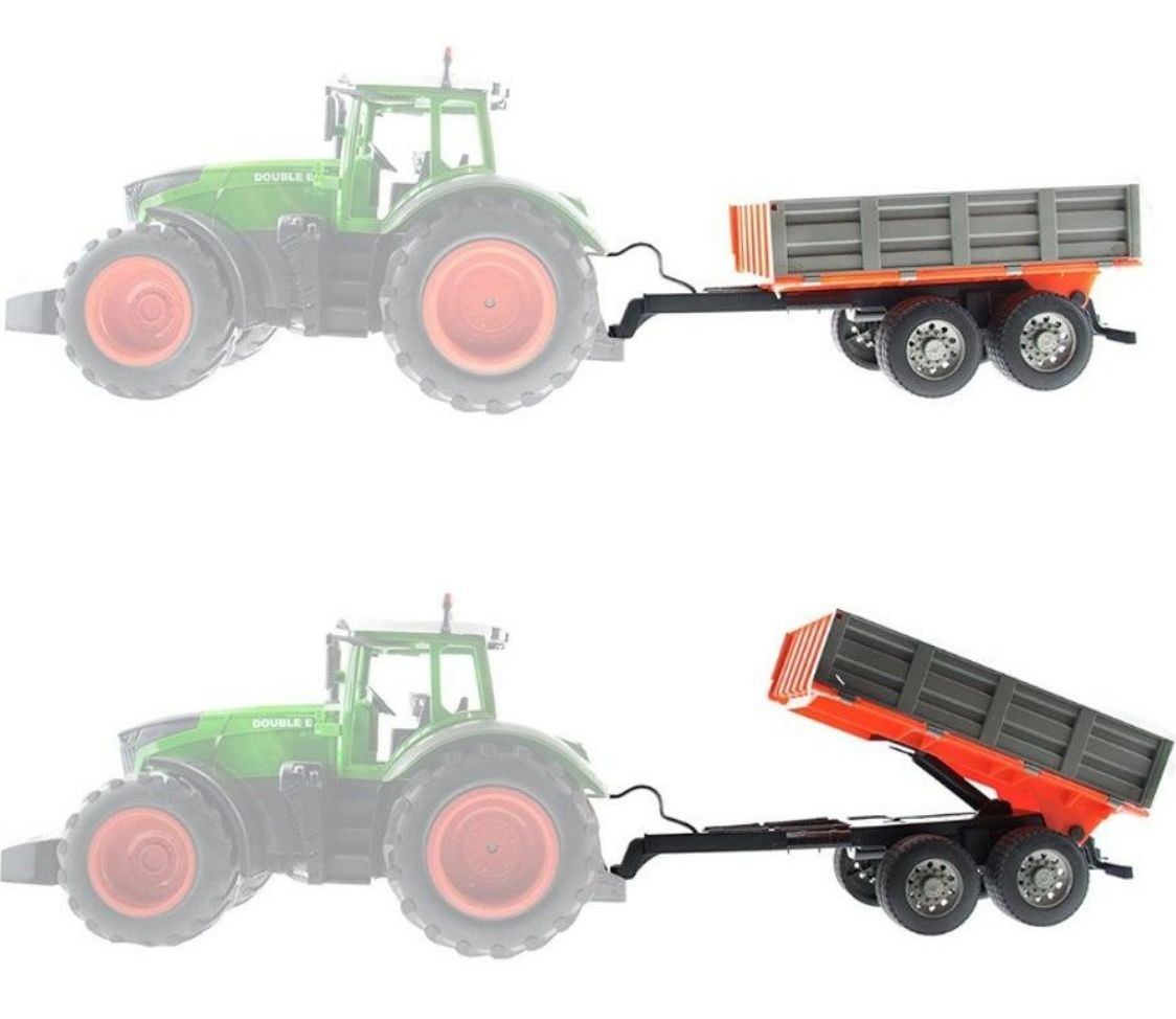 fjernbetjent ladvogn til fjernstyret traktor