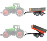 fjernbetjent ladvogn til fjernstyret traktor