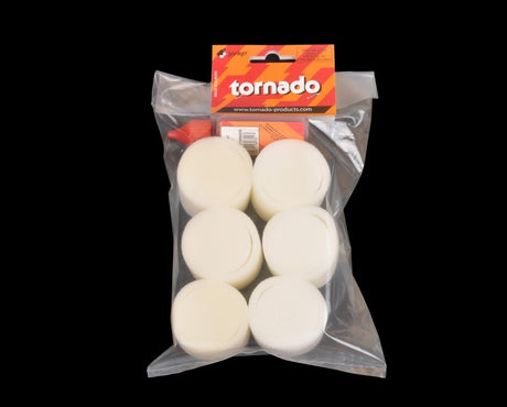 Tornado - 6 holdbare skumfiltre og olie