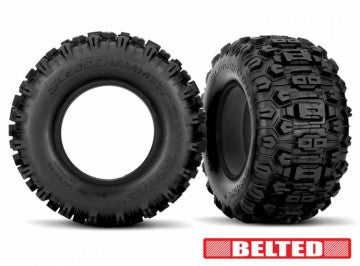 Traxxas 7870 Tires Sledgehammer Belted (2) XRT, X-Maxx