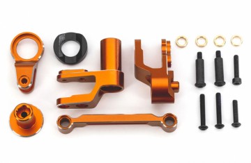 Traxxas 10246-ORNG Steering Bellcranks Set Alu Orange Maxx Slash