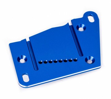Traxxas 10263-BLUE Motor Plate Alu Blue Maxx Slash