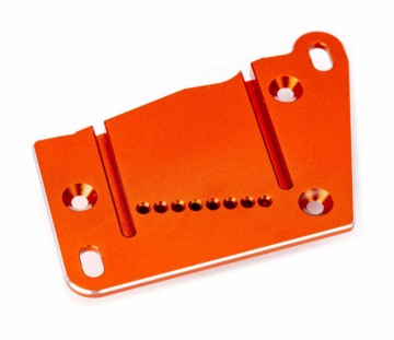 Traxxas 10263-ORNG Motor Plate Alu Orange Maxx Slash