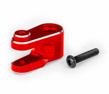 Traxxas 10247-RED Servo Horn Steering Alu Red Maxx Slash
