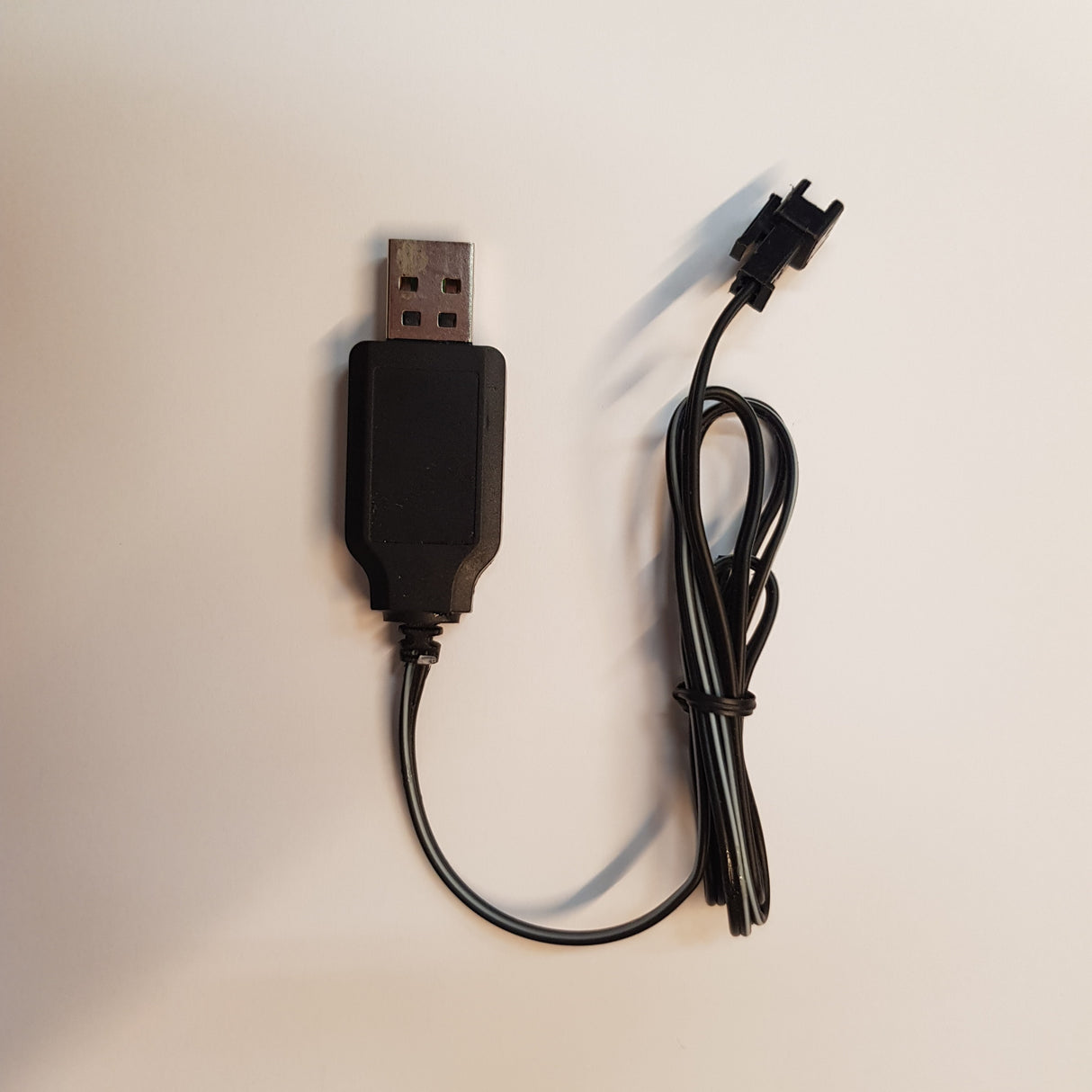 7,2V USB Lader til NiMh NiCd batterier - JST stik - 250mAh