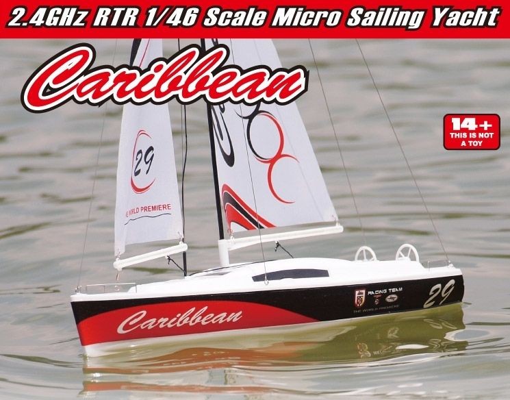 Caribbean MK2 Sailboat RTR 2.4G JW8802