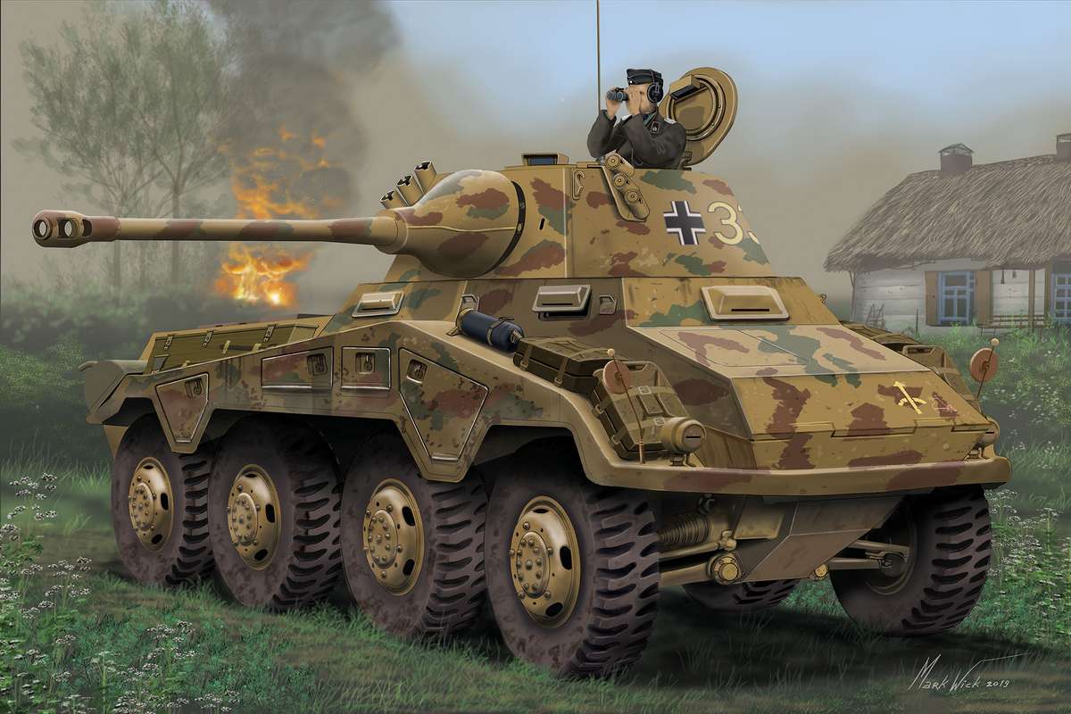 Model Set Sd.Kfz. 234/2 Puma 1:76