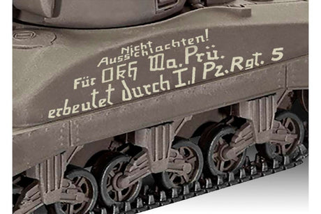 Model Set Sherman M4A1 1:72