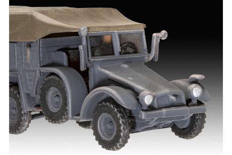 Starter kit Krupp Protze KFZ 69 w/3,7cm pak 1:76