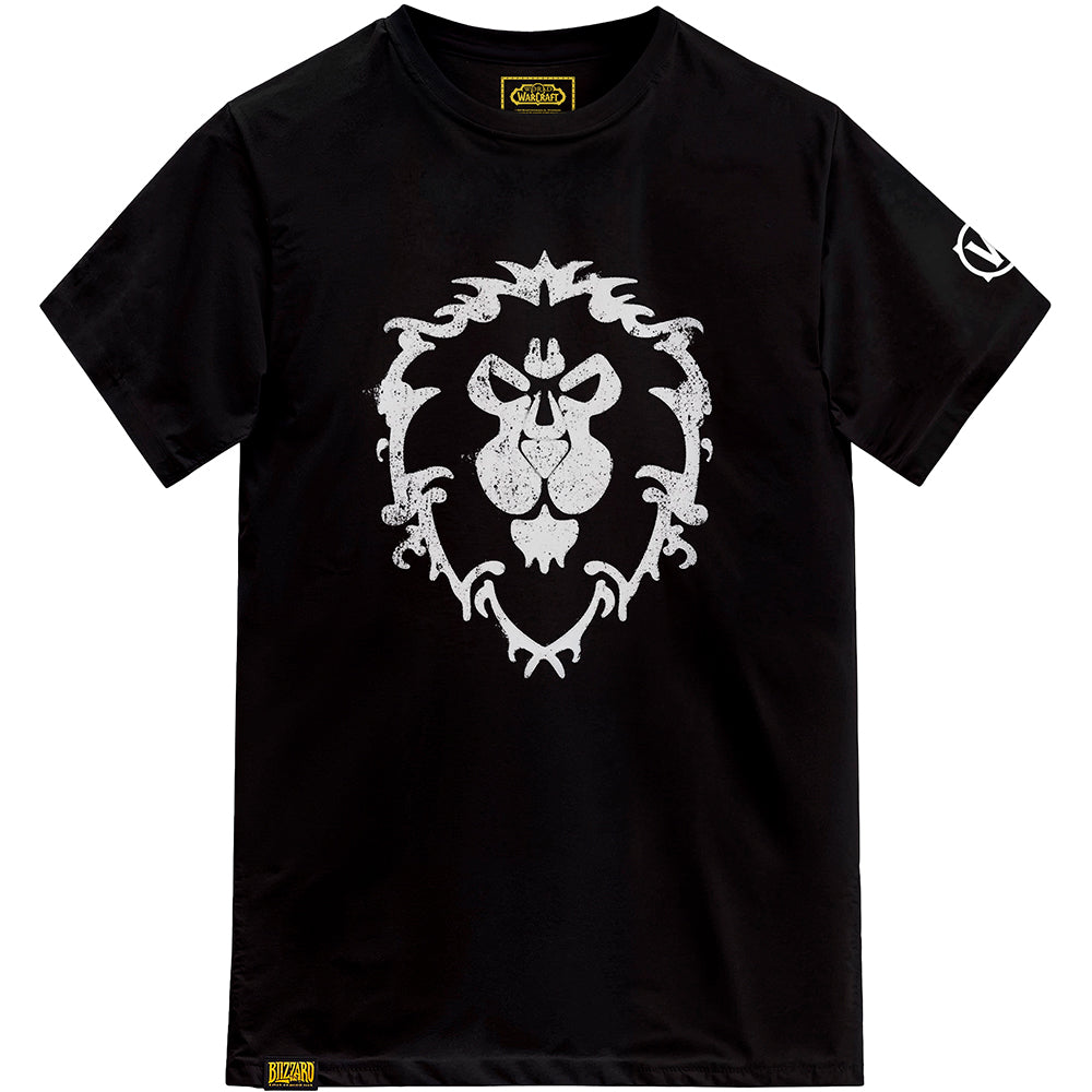 World of Warcraft Alliance Classic t-shirt, color: black, size: L