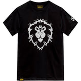 World of Warcraft Alliance Classic t-shirt, color: black, size: L