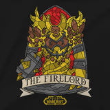Jinx World of Warcraft - Ragnaros Stained Glass Premium T-shirt Black, 2XL