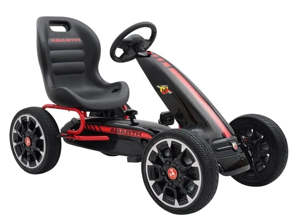 Abarth Gokart med pedaler og gummidæk